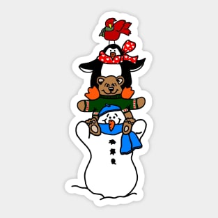 Christmas Holiday Fun Sticker